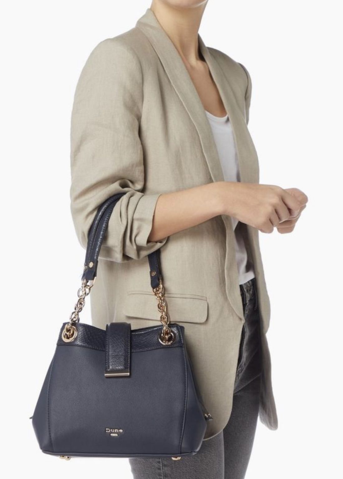chain handle shoulder bag