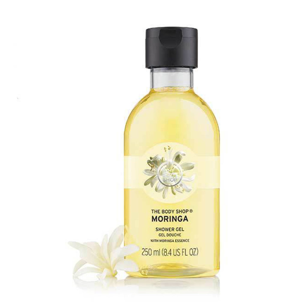 The Body Shop Moringa Shower Gel 250ml Ikran's Cosmetics