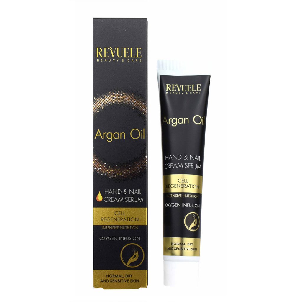 Revuele Argan Oil Hand & Nail CreamSerum Ikran's Cosmetics