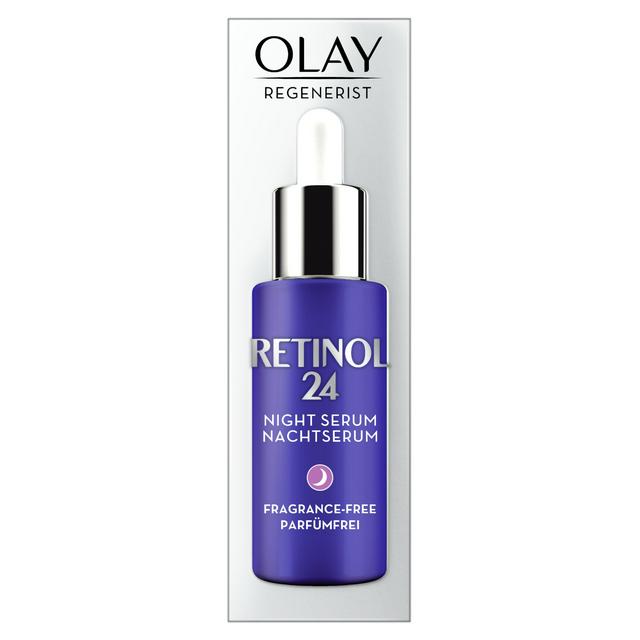 Olay Retinol 24 Night Serum With Retinol & Vitamin B3 40ml Ikran's Cosmetics