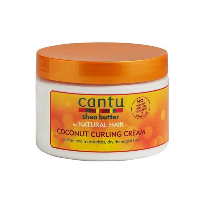 Cantu Shea Butter For Natural Hair Coconut Curling Cream 340g – Ikran's  Cosmetics
